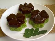 Gambar puding lumut kelor