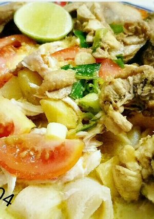 Foto resep Soto Ayam Santan