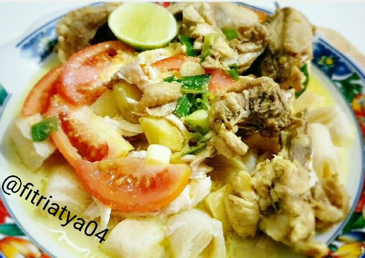 Resep Soto Ayam Santan Anti Gagal