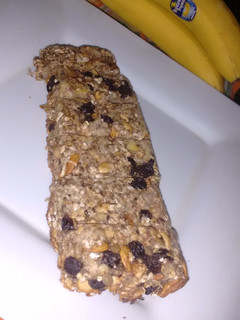 Una foto de Barras de granola y banana