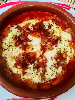 Una foto de Provolone al horno