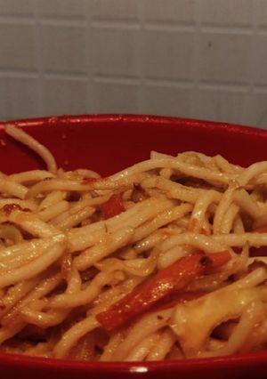 A picture of Street Style Hakka Noodles.