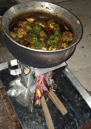 A picture of Punjabi chicken curry.