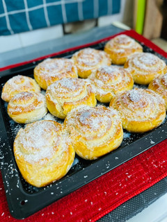 Una foto de Donut húngaros (bizcochos de 🥥)