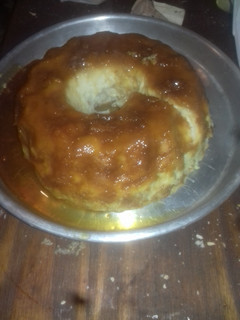 Una foto de Budín de pan facilísimo