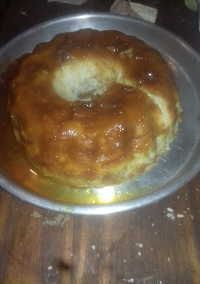 Una foto de Budín de pan facilísimo