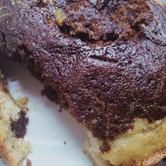 A picture of Eggless double layer cake.