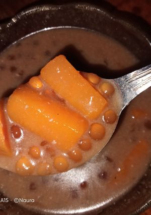 Foto resep Kolak ubi kuning + mutiara