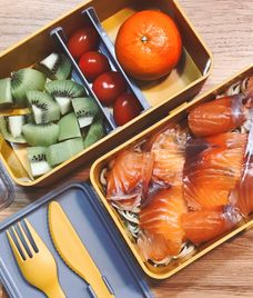 mì spaghetti cá hồi