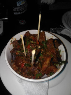 A picture of Peppered Assorted Meat.