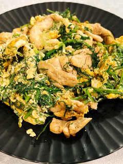小茴香雞肉炒蛋 的食譜成品照片