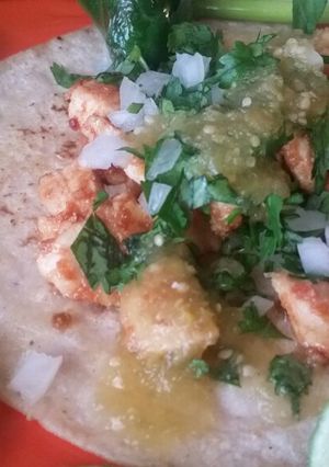 Una foto de ♡Tacos de Pollo a mi Manera♡