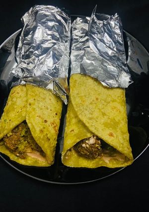 A picture of Falafel Frankie.