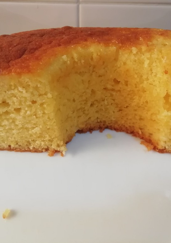 Una foto de Bizcocho de limón y yogurt