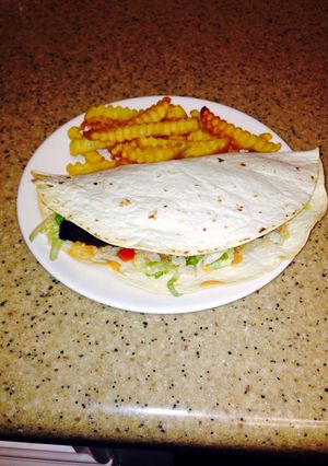 A picture of Quesadilla Burger.