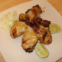 A picture of Authentic Indian Tandoori Chicken.