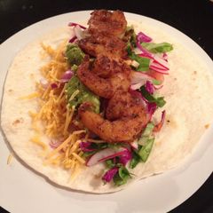 A picture of Sizzlin' Shrimp Tacos.