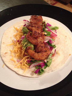 A picture of Sizzlin' Shrimp Tacos.