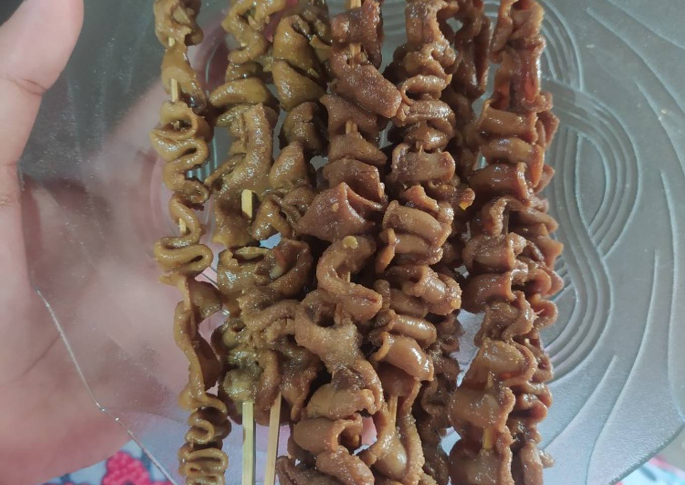 Sate usus Angkringan