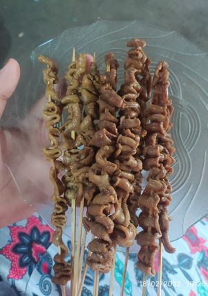 Foto resep Sate usus Angkringan