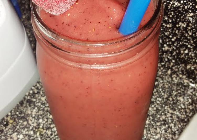 How to Make Super Quick Homemade Tooty fruity smoothie