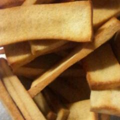 A picture of Freeze-Dried Tofu & Soy Milk Rusks.