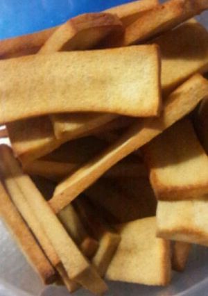 A picture of Freeze-Dried Tofu & Soy Milk Rusks.