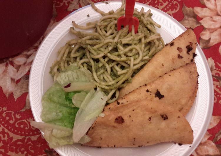 Potato Tacos with Hot Tomato Sauce Potato Tacos with Hot Tomato Sauce