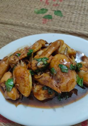 Hình của món Cánh gà rim coca.