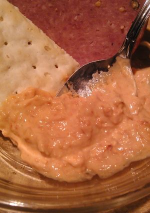 A picture of Slammin' Sammy Spread.