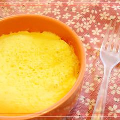 A picture of 3-Minute Microwave Recipe (Fluffy Steamed Egg Bread).
