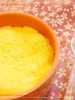 A picture of 3-Minute Microwave Recipe (Fluffy Steamed Egg Bread).