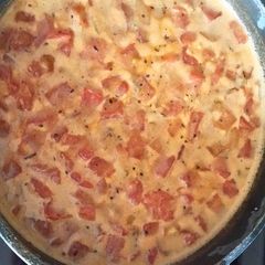 A picture of Enchilada Themed Soup.
