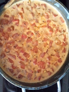 A picture of Enchilada Themed Soup.