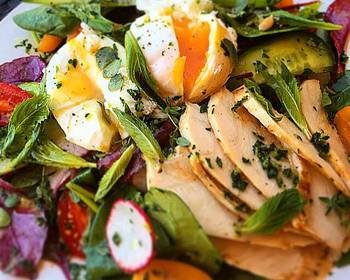 Ultimate Make Recipe Poached Eggs with Herb Filled Salad  Gremolata Savory Delicious