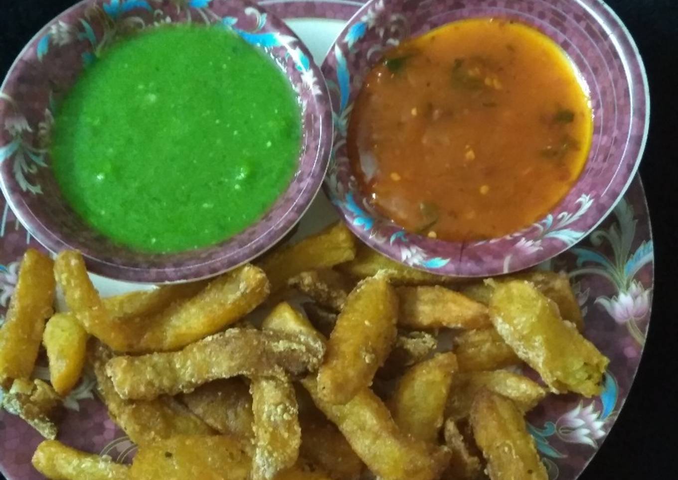 Crispy french fries