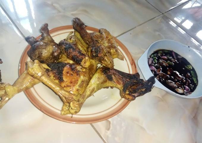 Ayam kampung bakar ala ala