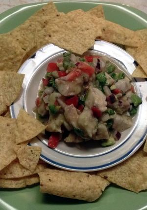 A picture of "Ceviche".