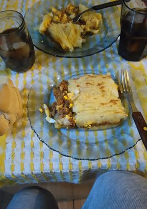 Una foto de Pastel de papas