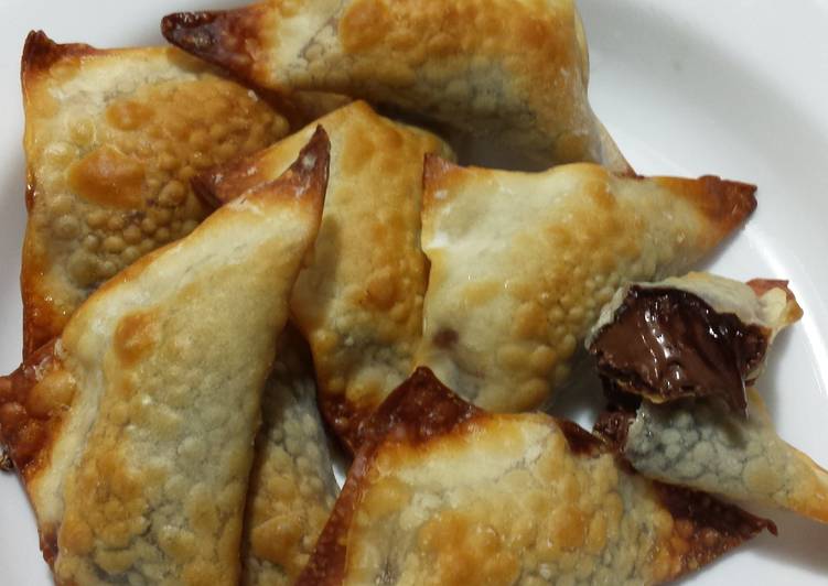 Recipe of Speedy Baked Wonton S&#39;mores