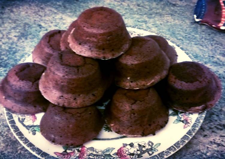 Recipe of Homemade Hot Choc Fondant Puddings