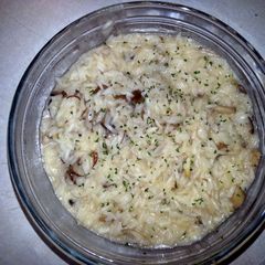 A picture of Rice Mushroom Risotto.
