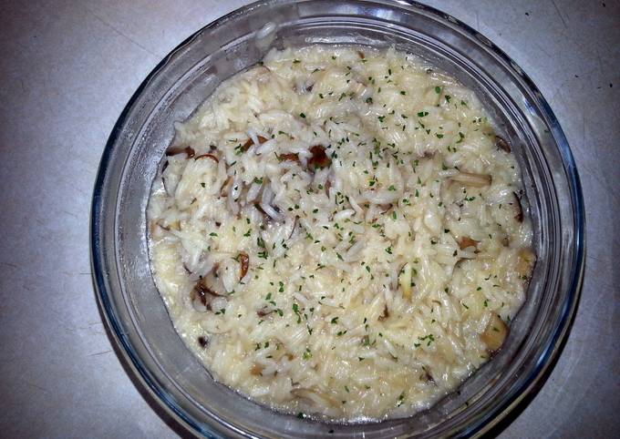 Recipe of Ultimate Rice Mushroom Risotto