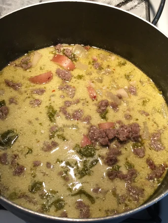 Easy Steps to Make Recipes Crock Pot Potato, Kale, And Sausage Soup the Awesome  Perfect.