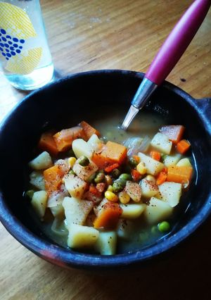 Una foto de Estofado de verduras