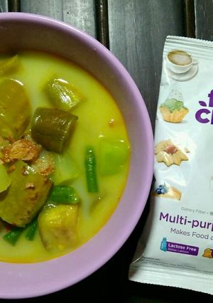 Foto resep Sayur Lodeh Kuning with Fiber Creme