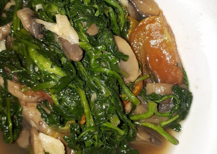 Resep Tumis Jembak Selada Air Terasi Pemalasss Yang Gurih