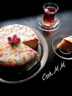 عکسی از دستور کیک ماسالا با کرم مخصوص