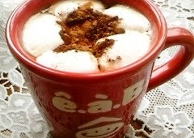 Fluffy Marshmallow Cocoa Just Heat in the Microwave!