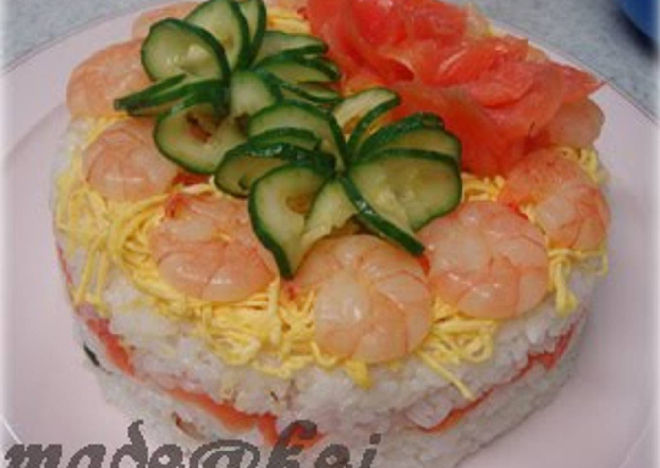 *Doll Festival Dinner* Sushi Cake